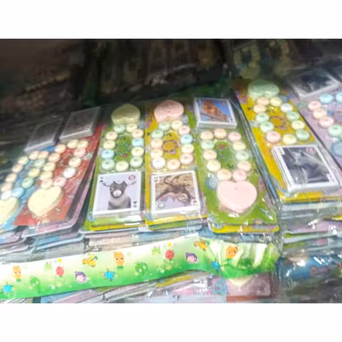 آبنبات دستبندی قلبی باکس 30 عددی heart