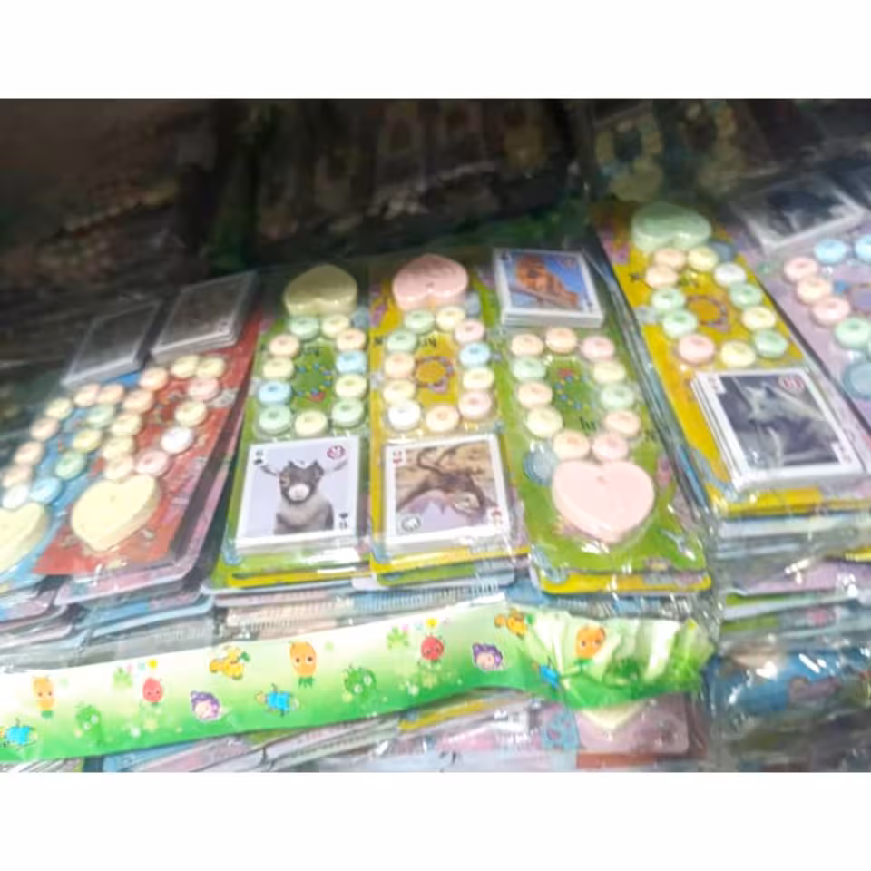 آبنبات دستبندی قلبی باکس 30 عددی heart