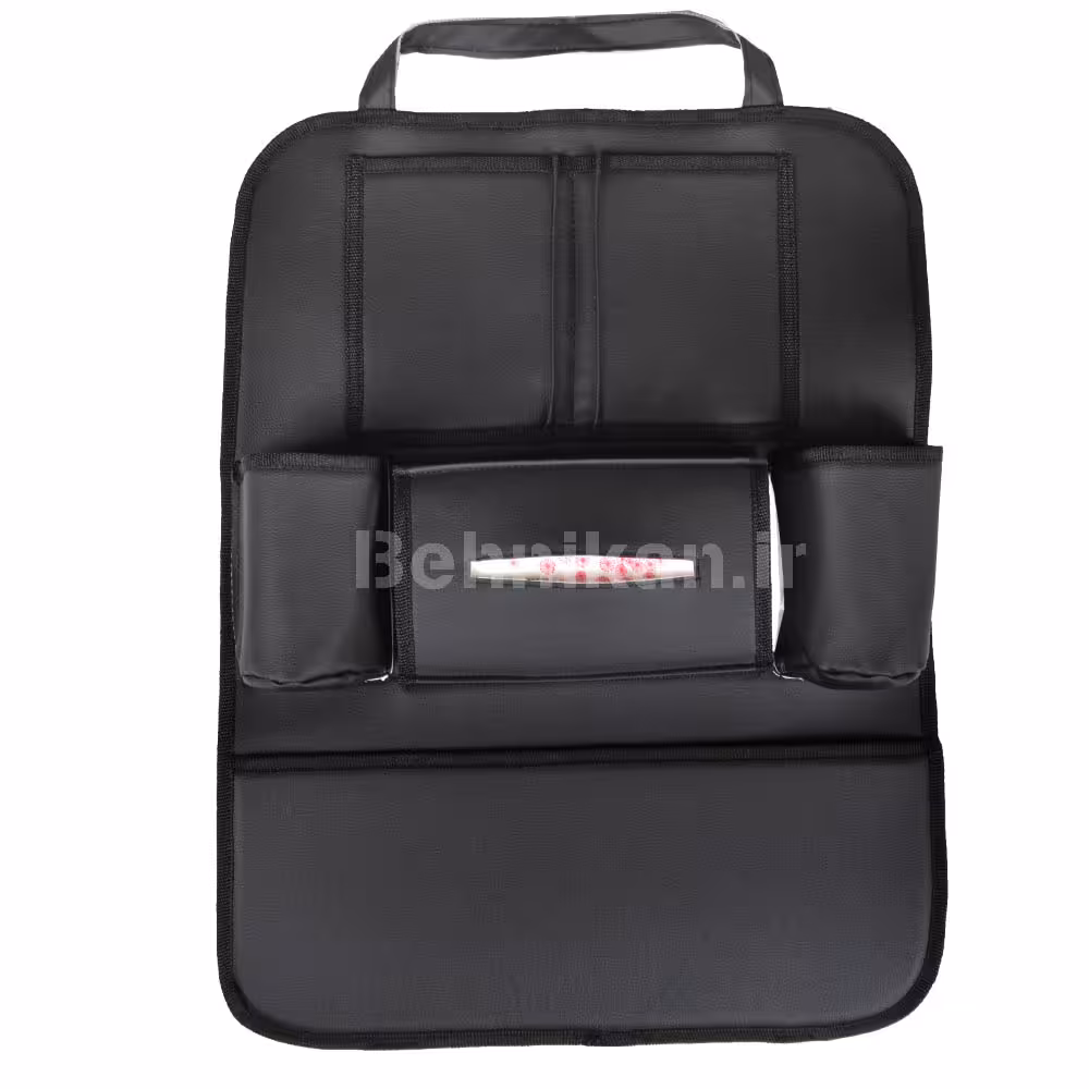 نظم دهنده چرمی پشت صندلی خودرو کد 99753