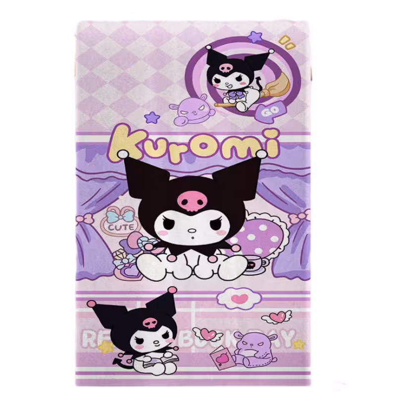 حوله دستی مدل کرومی kuromi کد 02 سایز 80x40 سانتی متر | کالا مکس