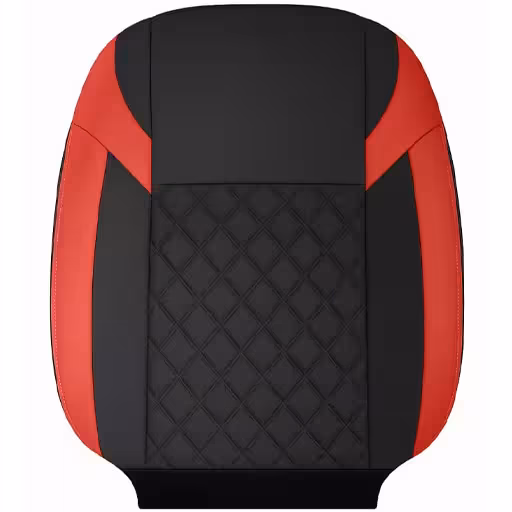 خرید روکش صندلی تیبا 2 سوشیانت جودون مدل گندم مشکی نوار قرمز | اتوموبی