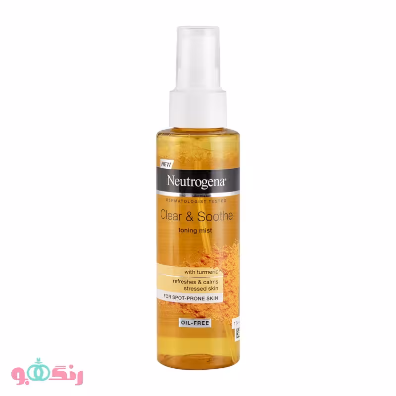 تونر زردچوبه نیتروژینا Neutrogena مدل CLEAR SOOTHE حجم 125 میلی لیتر