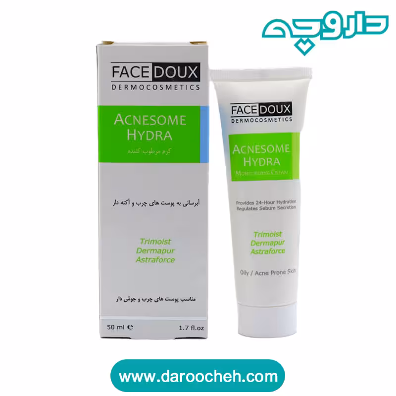 کرم مرطوب کننده فیس دوکس مناسب پوست های چرب