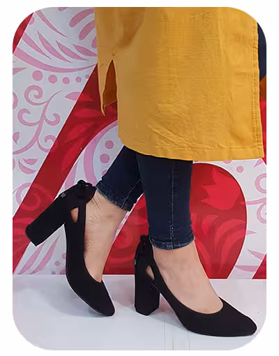 کد 667 کفش مجلسی پشت پاپیون