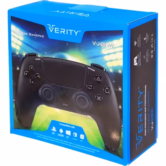 دسته بازی تک شوک فانتزی بی سیم VERITY 4115