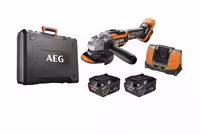 مینی فرز شارژی 18 ولت AEG مدل BEWS18-125BLLI-502C
