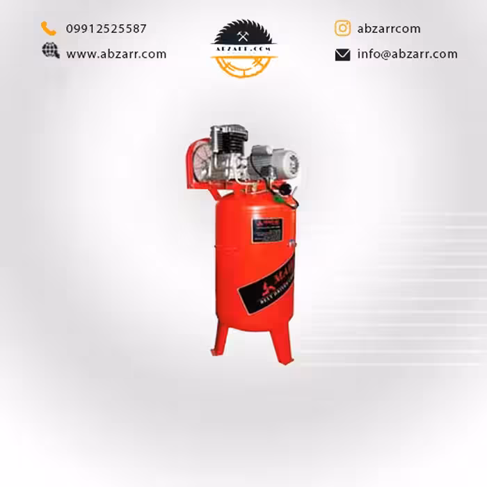 کمپرسور 250 لیتری با مخزن 250 لیتری محک مدل AP-252S (( اقساط یک ساله ))