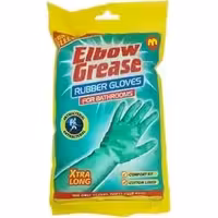 دستکش سرویس بهداشتی البو گریس Elbow Grease مدل Rubber Gloves سایز Medium