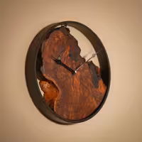 ساعت دیواری چوبی مدل سرو کد: 30c_1