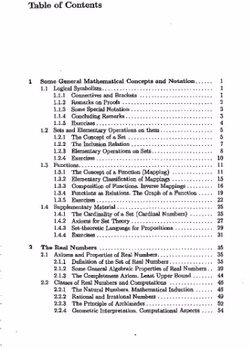 خرید و دانلود نسخه کامل کتاب Mathematical analysis 1
