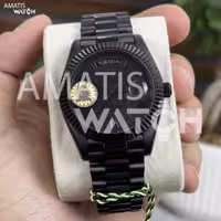 ساعت مچی مردانه رولکس Rolex Day-Date 40 Black Knight