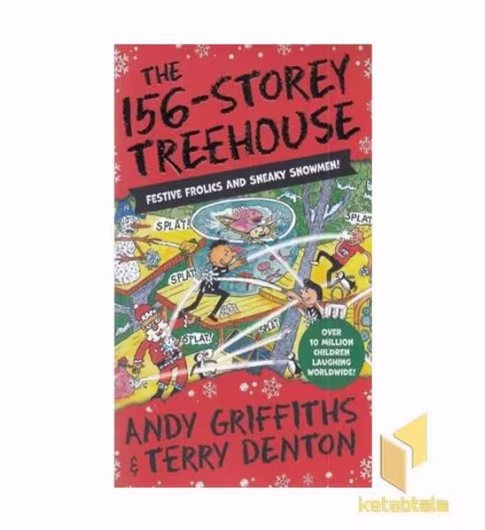 کتاب کتاب زبان انگلیسی خانه درختی 156-The 156 storey treehouse اثر Andy Griffiths نشر معیار علم