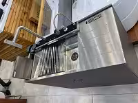 سینک ظرفشویی 7 کلید کروم برند ایتالیایی FIBO