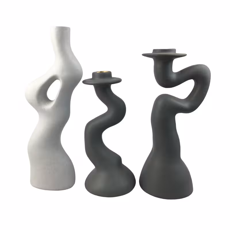 جا شمعی مدل دفرمه مجموعه سه عددی