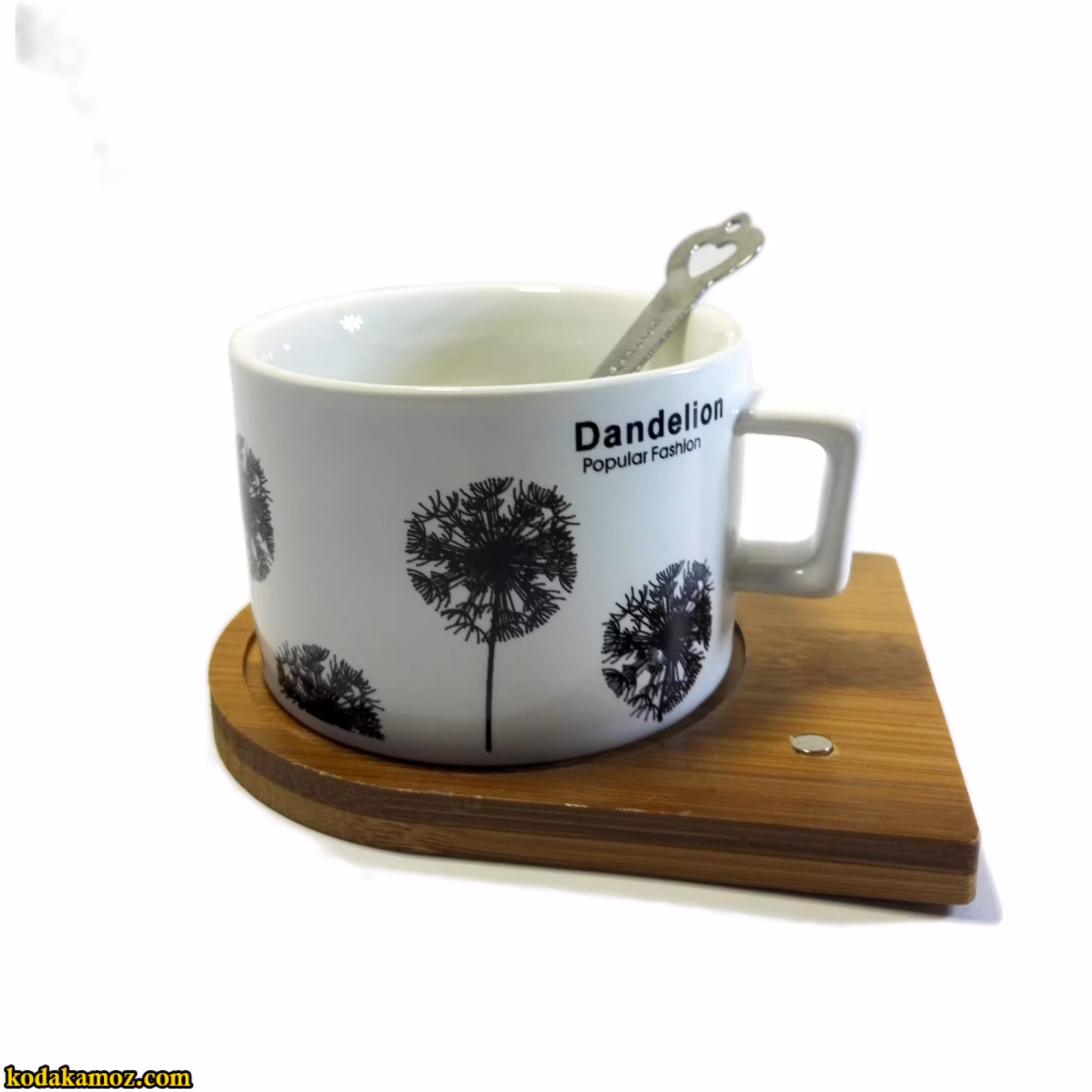 ماگ فنجانی طرح دار سرامیکی (ماگ طرح Dandelion)