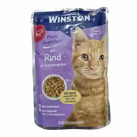 پوچ گربه وینستون طعم گوشت گاو و گوجه‌ فرنگی Winston Beef Tomato Jelly