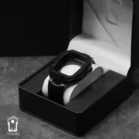 بند و کیس اپل واچ چرمی اسلیکتو مدل Black Leather