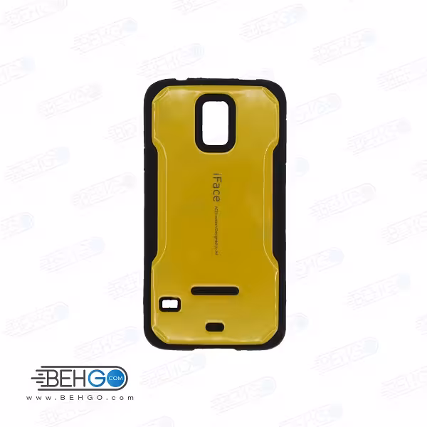 قاب گوشی سامسونگ اس فایو s5 مدل Iface رنگ زرد Iface Cover For Samsung galaxy S5