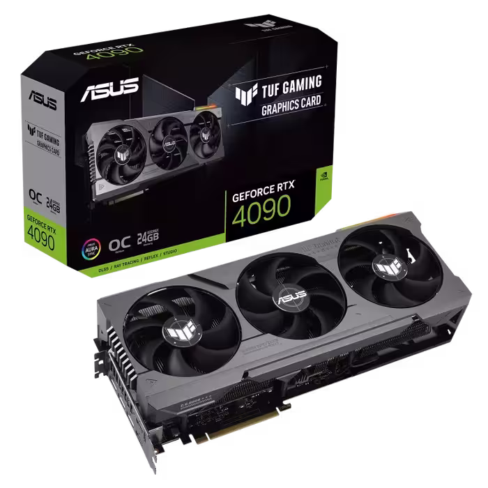 کارت گرافیک ایسوس مدل Asus TUF Gaming GeForce RTX 4090 OC Edition 24GB GDDR6X