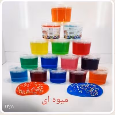ژل اسلایم میوه ای