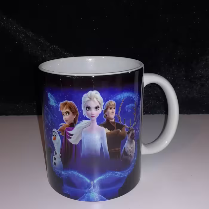 ماگ سرامیکی طرح السا و آنا frozen 
