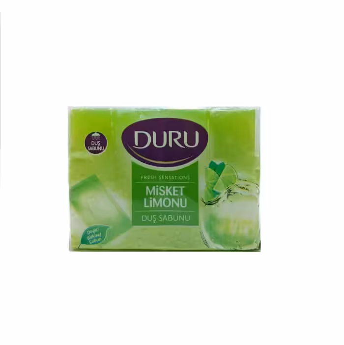 صابون حمام دورو DURU مدل MISKET LIMONU بسته 4 عددی حجم 600 گرم