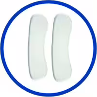 محافظ پشت پا سیلیکونی تک سایز پین مد کد 1025