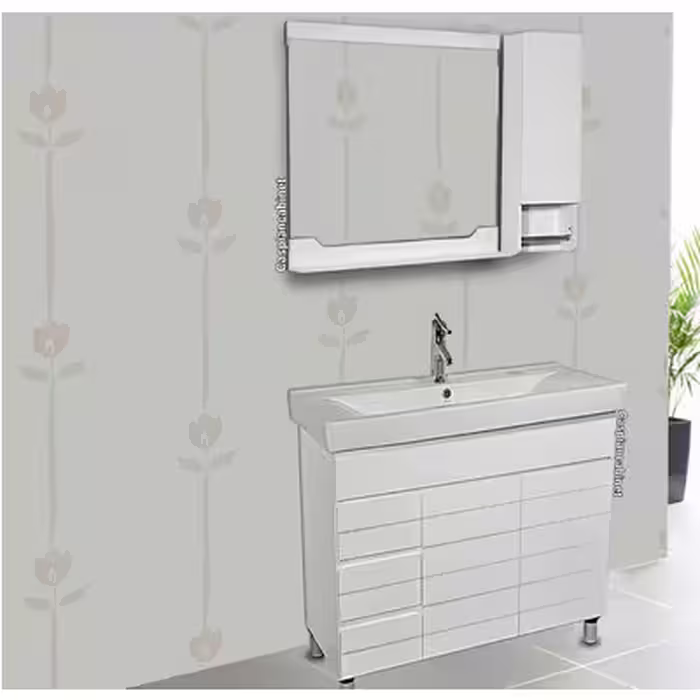 روشویی کابینت دار آنتیک زمینی100 سانت