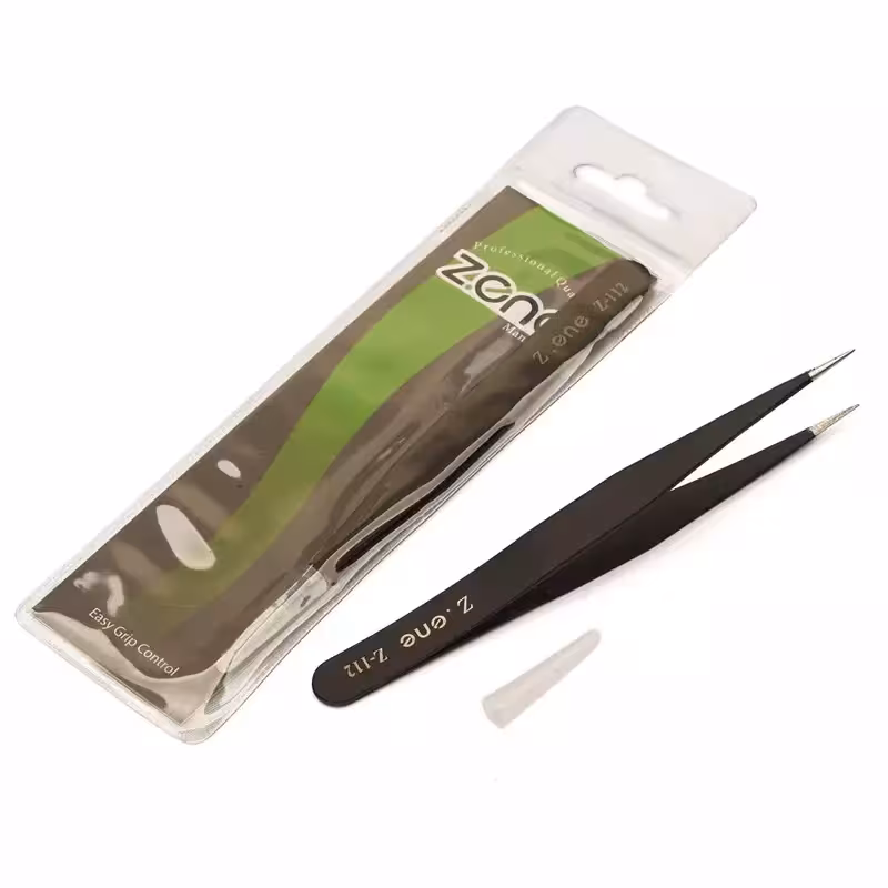 پنس انبري کاشت مژه سرصاف زد.وان مدل Z-112