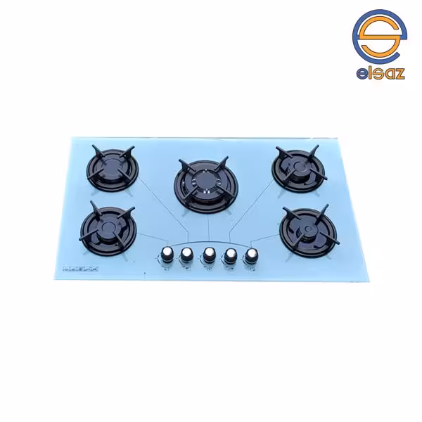 اجاق گاز صفحه ای شیشه ای سفید دنپاسر مدل DenWG