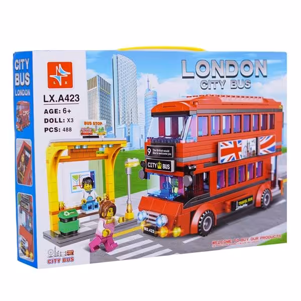 ساختنی اتوبوس لندن برند LX کدLX-A423