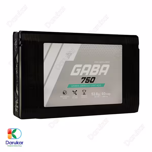 کپسول گابا 750 ترک نوتریشن 60 عدد