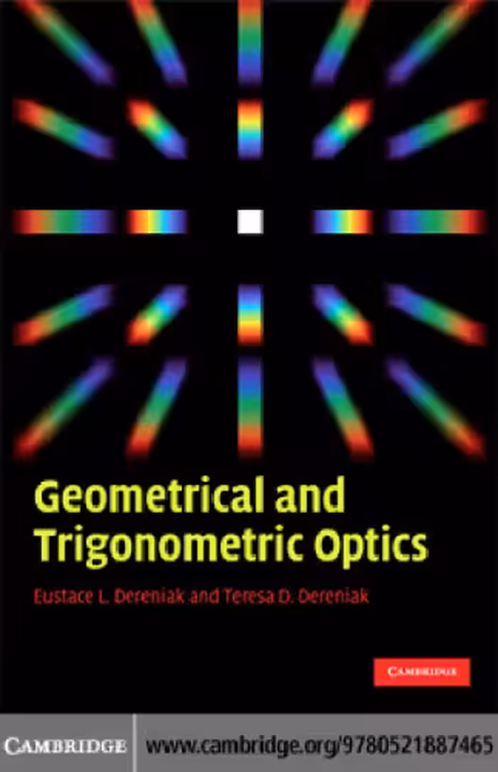 خرید و دانلود نسخه کامل کتاب Geometric and Trigonometric Optics