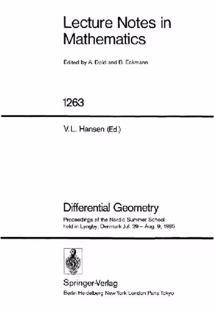 خرید و دانلود نسخه کامل کتاب Differential Geometry