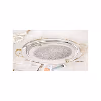 سینی استیل برنج اسب 7367