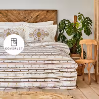 روتختی سفید کاوری دونفره مدل Pirienne Pike