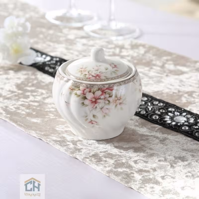 قندان چینی گلدکیش طرح Sweety مدل GK701107