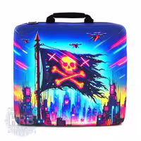 کیف کنسول PS4 طرح Cyberpunk Pirate Flag - چهار کاره