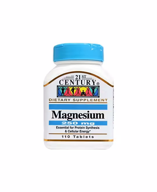 قرص منیزیم 250 میلی گرم 21سنتری 110عددی