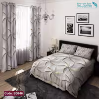 روتختی طرح سلنا دو نفره کد BD846