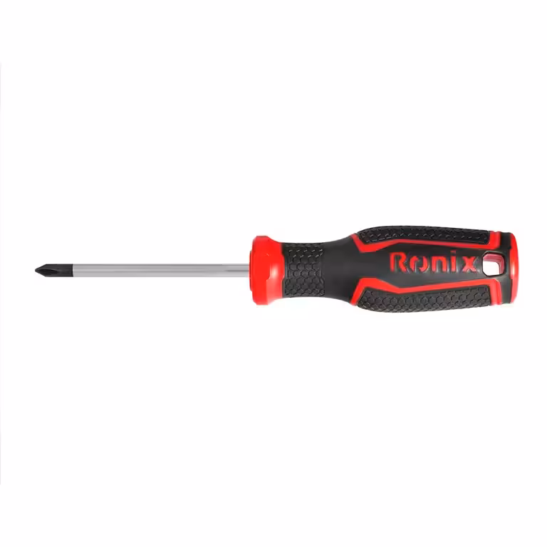 پیچ گوشتی چهارسو 5×75 پلاستیکی دو رنگ رونیکس RH-2842