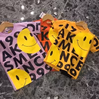 تاب شلوارک اسپرت طرح ایموجی شیک و دلبر  دخترانه و پسرانه 