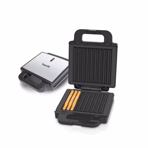 ساندویچ ساز 7 کاره ساچی مدل NL 7M 1569 ا SAACHI MULTI SNACKS MAKER 7 IN 1 NL-7M-1569