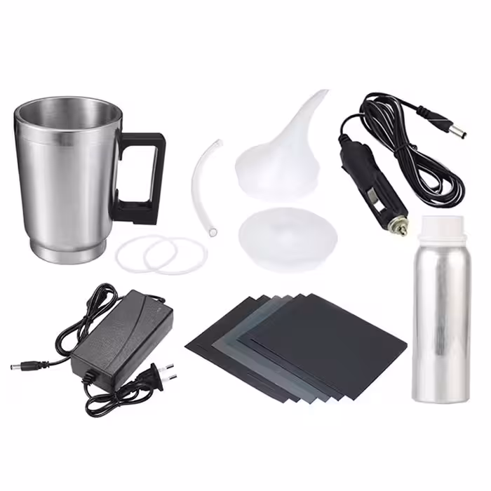 دستگاه رفع ماتی کدری چراغ شیشه خودرو مدل KF-GL-NEW