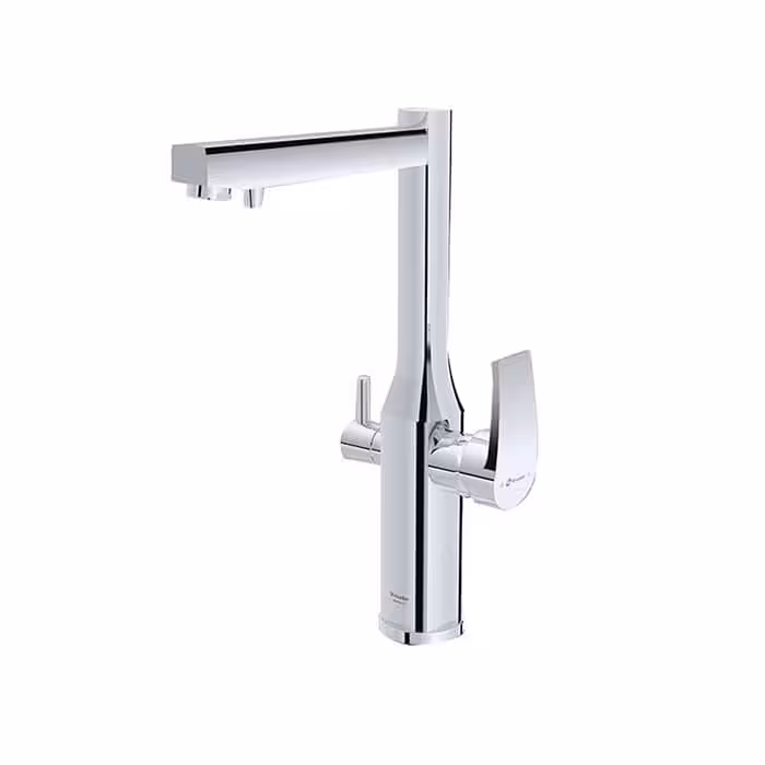 شیر آشپزخانه دو منظوره شودر مدل یونیک پلاس کروم