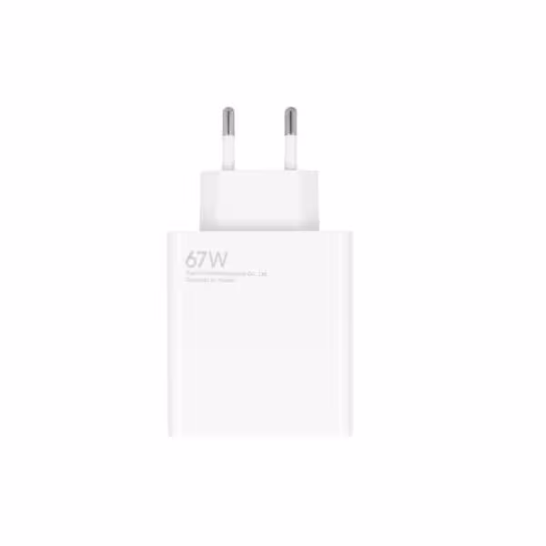 کلگی شارژر ديواری سرکارتنی فست تک پورت Xiaomi مدل 67W فست توربو شارژ-ORG-کد4895