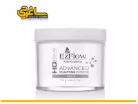 پودر کاشت ناخن سفید گچی HD Acrylic White ایزی فلو EzFlow