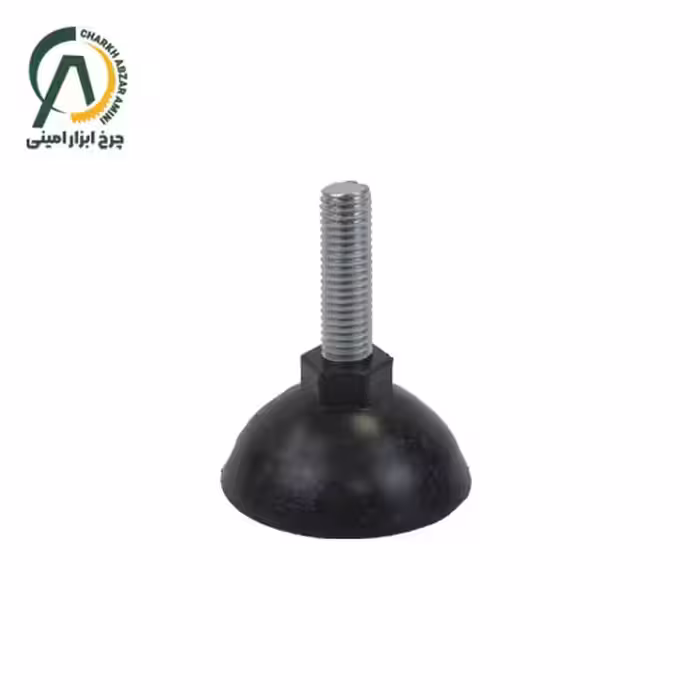 پایه کابینت پلاستیکی پیچ 12 کفی 60 میلی متر