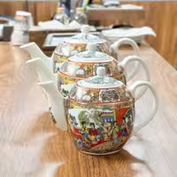 قوری طرحدار چینی کوچک | amazonchi