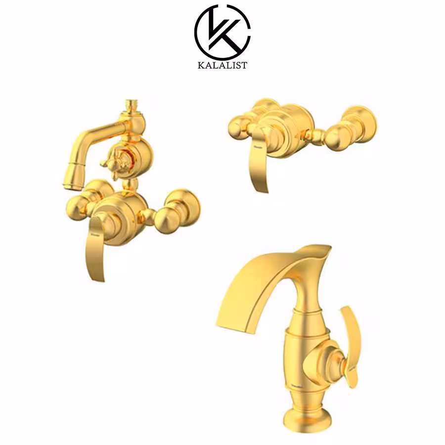 شیرآلات برند شودر مدل گلوریس طلا